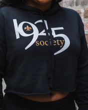 Load image into Gallery viewer, 1925 Society Crop Hoodie
